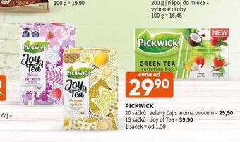 Terno Pickwick čaj nabídka