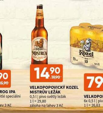 Terno Pivo velkopopovický kozel nabídka