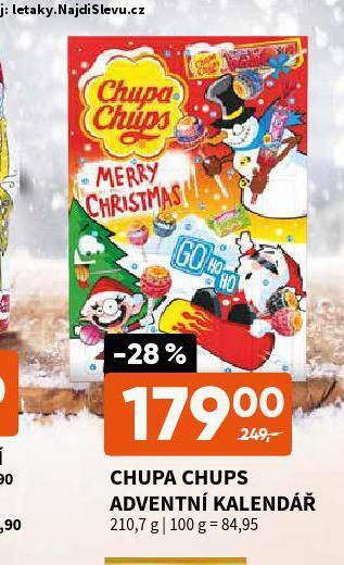 Terno Chupa chups adventní kalendář nabídka