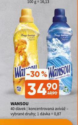 Terno Wansou aviváž nabídka