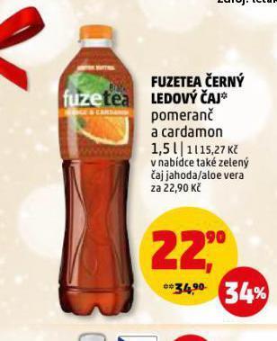 Penny Market Fuzetea ledový čaj nabídka