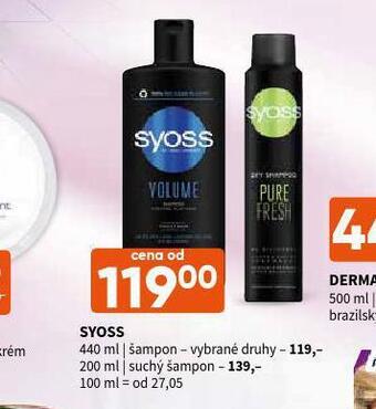 Terno Syoss šampon nabídka