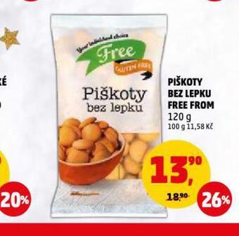 Penny Market Piškoty bez lepku nabídka