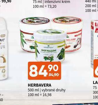 Terno Herbavera nabídka
