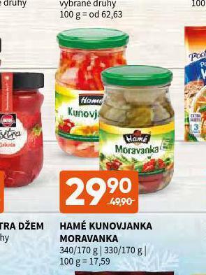 Terno Hamé kunovjanka moravanka nabídka
