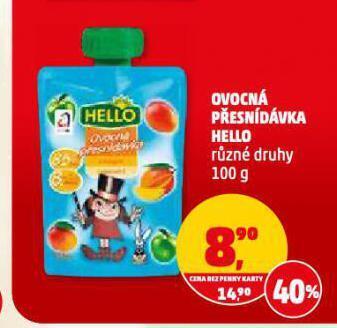 Penny Market Ovocná přesnídávka nabídka