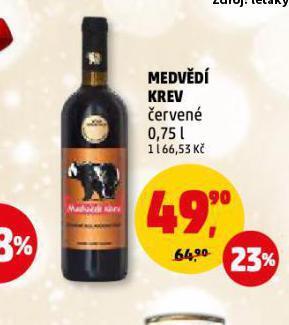 Penny Market Medvědí krev nabídka
