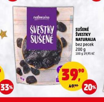 Penny Market Sušené švestky nabídka