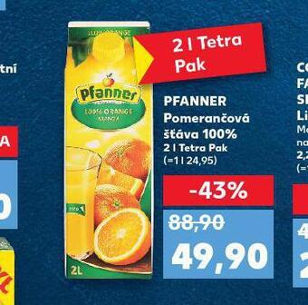 Kaufland Pfanner nabídka
