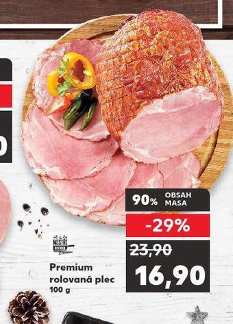 Kaufland Premium rolovaná plec nabídka