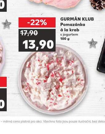 Kaufland Pomazánka á la krab nabídka