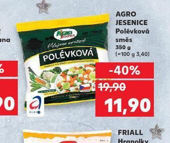 Kaufland Agro jesenice polévková směs nabídka