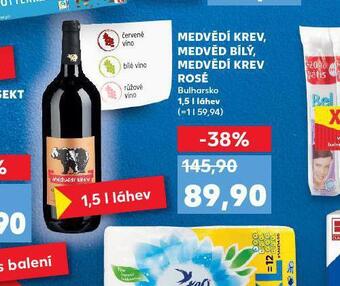 Kaufland Medvědí krev nabídka