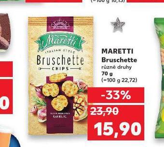 Kaufland Maretti bruschette nabídka