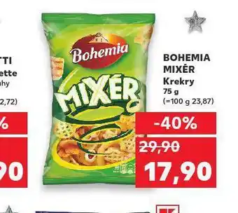 Kaufland Bohemia mixér krekry nabídka