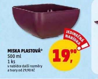 Penny Market Miska plastová nabídka