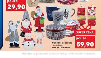 Kaufland Vánoční dekorace nabídka