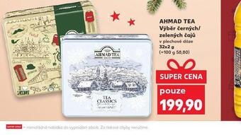 Kaufland Ahmad tea nabídka