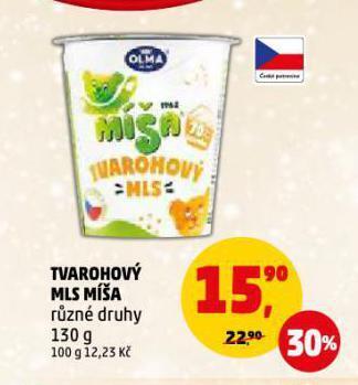 Penny Market Tvarohový mls míša nabídka