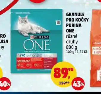 Penny Market Granule pro kočky purina one nabídka