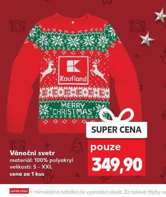 Kaufland Vánoční svetr nabídka