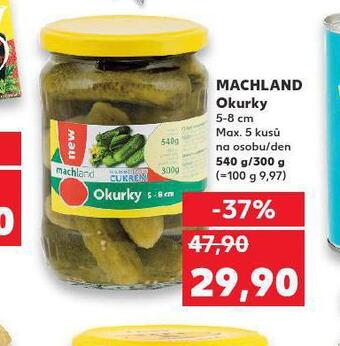 Kaufland Machland okurky 5-8 cm nabídka
