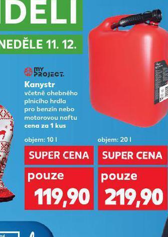 Kaufland Kanystr 10 l nabídka