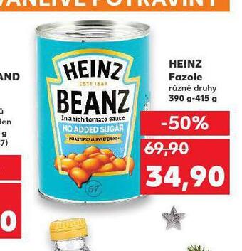 Kaufland Heinz fazole nabídka