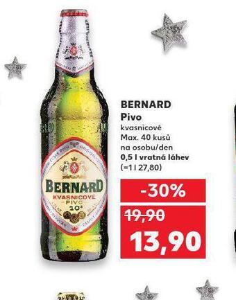Kaufland Pivo bernard nabídka