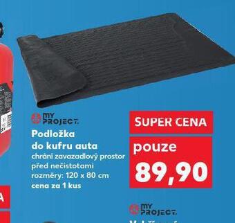 Kaufland Podložka do kufru auta nabídka