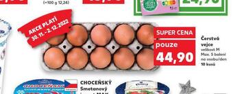 Kaufland Čerstvá vejce m 10 ks nabídka