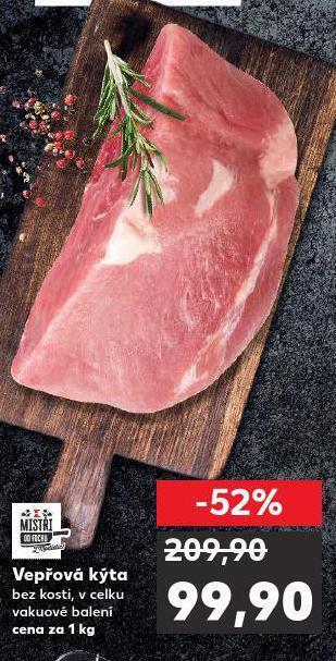 Kaufland Vepřová kýta nabídka