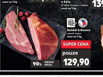 Kaufland Selská krkovice nabídka