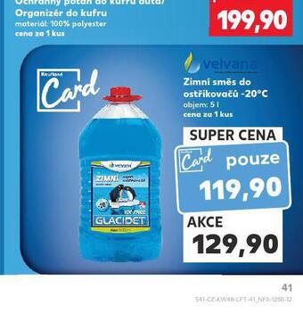 Kaufland Zimní směs do ostřikovačů nabídka