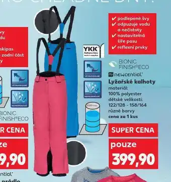 Kaufland Lyžařské kalhoty dětské nabídka