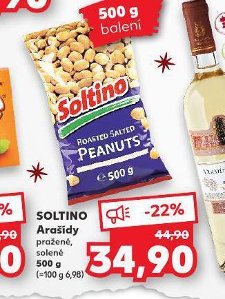 Kaufland Soltino arašídy nabídka