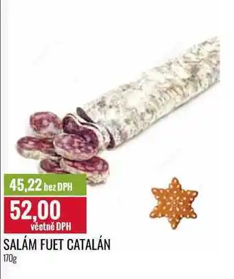 Salám fuet catalán, 170g