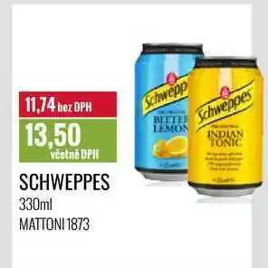 Ratio Schweppes 330ml nabídka