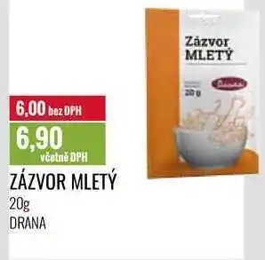 Zázvor mletý 20g