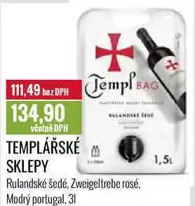 Ratio Templářské sklepy 3 l nabídka