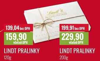 Ratio Lindt pralinky 120g nabídka