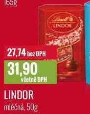 Ratio Lindor 50 g nabídka