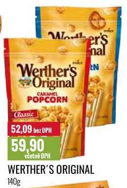 Ratio Werther's original 140g nabídka