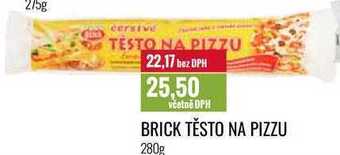 Ratio Brick těsto na pizzu 280g nabídka