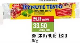 Ratio Brick kynuté těsto 450g nabídka
