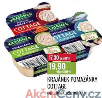 Ratio Krajánek pomazánky cottage 100 g nabídka