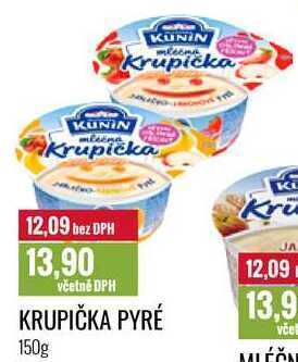 Ratio Krupička pyré 150g nabídka