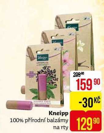 Teta Kneipp 100% přírodní balzámy na rty nabídka