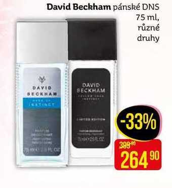 Teta David beckham pánské dns 75 ml, různé druhy nabídka