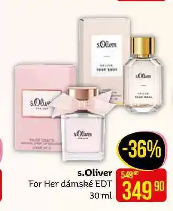 Teta S.oliver for her dámské edt 30 ml nabídka